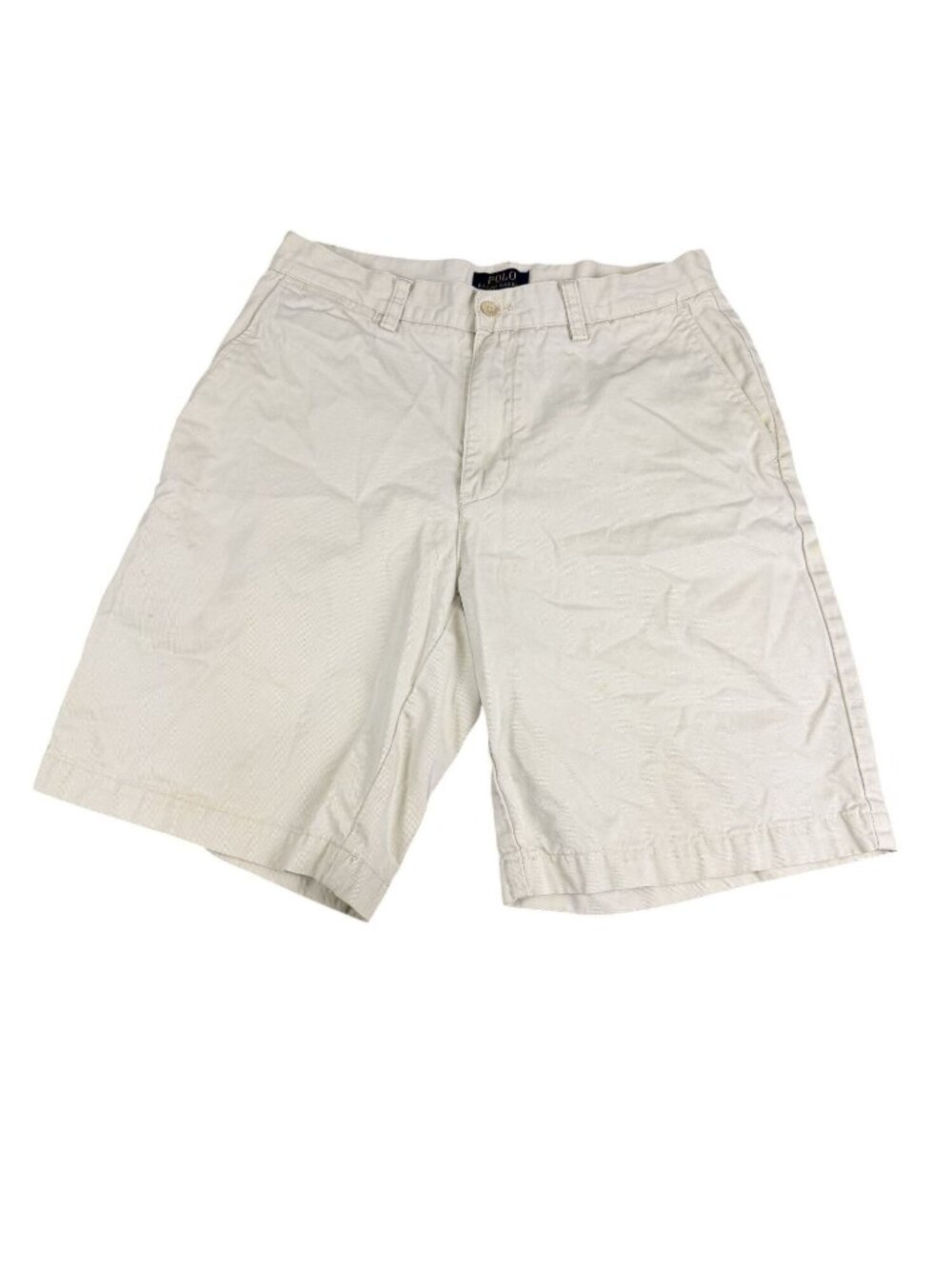Polo Ralph Lauren Mens Beige Khaki Shorts Size 30